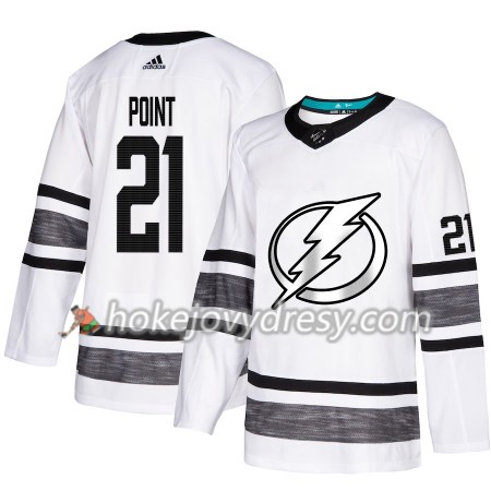 Pánské Hokejový Dres Tampa Bay Lightning Brayden Point 21 Bílá 2019 NHL All-Star Adidas Authentic